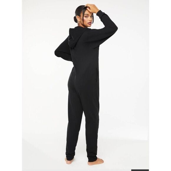 Savage Fenty Jumpsuit One Piece Womens 2XL Plus Mens XL Forever Savage Hooded Bl - Picture 2 of 8